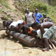 Osu Fisherman helped uncovering a canon that had fallen from the castle.